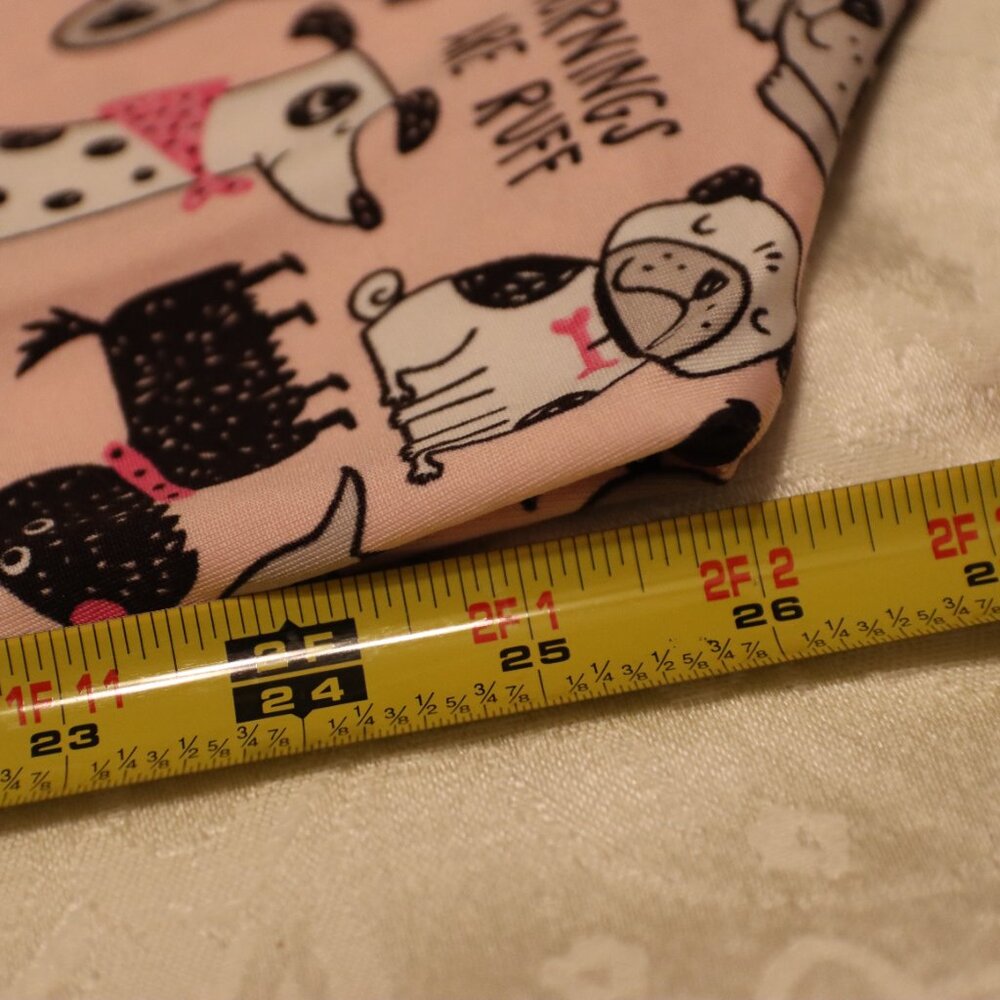 Secret Treasures Mornings are Ruff Dog Print Pajama Pants pants size Large - Picture 10 of 13